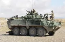  ??  ?? The LAV troop carrier was the main fighting vehicle of the Canadian mission in Afghanista­n.