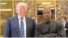  ?? SETH WENIG/AP ?? Owens defends Kanye West and Donald Trump, shown in New York in 2016.