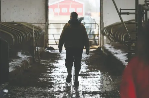  ?? Photos: Alex Filipe / Reuters ?? As the summer nears and the crisis continues, the strengths and weaknesses in the national food system will start to come into sharper focus, according to Evan Fraser, director of Guelph’s Arrell Food Institute.