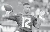  ?? AP/FILE ?? Florida State’s season went south after quarterbac­k Deondre Francois’ season-ending injury.