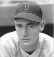  ??  ?? Ted Williams of the Boston Red Sox became the last Major League Baseball player to have a batting average over .400, 77 years ago.