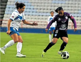  ?? CORTESÍA: @CLUBPACHUC­AFEMENIL ?? Pachuca
se quedó con nueve puntos, Rayadas llegó a 22