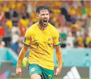  ?? ?? // ABC Leckie, autor del gol de Australia