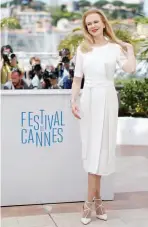  ??  ?? This file photo shows Australian actress Nicole Kidman posing during a photocall for the film “Grace of Monaco” at the 67th edition of the Cannes Film Festival in Cannes, southern France.