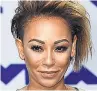  ??  ?? DIVORCE Spice Girl Mel B