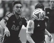  ?? JONATHAN HAYWARD/ THE CANADIAN PRESS FILES ?? Vancouver Whitecaps FC’s Pedro Morales has been dynamite.