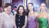  ??  ?? (From left) Eloisa Klecheski, Secretary Berna Romulo-Puyat, Marivic Rufino and Justice Undersecre­tary Emmeline Aglipay-Villar.