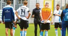  ?? Foto: Fotostand ?? Michael Köllner scheint beim TSV 1860 München den richtigen Ton zu treffen. Unter dem Ex-Nürnberger haben die Löwen noch kein Spiel verloren.