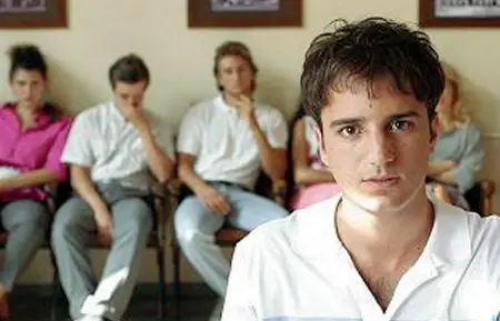  ??  ?? Nicolas Vaporidis in una scena di «Notte prima degli esami», film del 2006 diretto da Fausto Brizzi