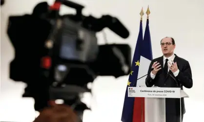  ?? Photograph: Reuters ?? Jean Castex, the French prime minister, is often accused of sounding ‘a bit rugby’.