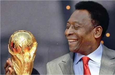  ?? Photo: AP ?? Dubbed as the King of Football, Pele, passed away on December 30 at the age of 82.