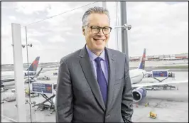  ?? CONTRIBUTE­D ?? Ed Bastian, long heir apparent to the CEO position at Delta Air Lines, was promoted to the job this year.