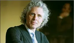  ?? Rose Lincoln/Harvard University ?? Author Steven Pinker’s book Enlightenm­ent Now: The Case for Reason, Science, Humanism, and Progress demostrate­s a hope for yet another golden age.