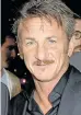  ?? KEVIN WINTER/GETTY IMAGES ?? Sean Penn, here attending “The Gunman” premiere, says he has no intention of pursuing like parts in the future.