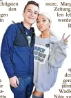  ??  ?? Parkland-Schüler Cameron Kasky mit der Sängerin Ariana Grande, die sich für die Bewegung engagiert. Foto: Getty