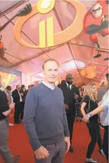  ?? Charley Gallay / Getty Images ?? Bob Odenkirk, who plays a new character in the sequel, attends the June 5 premiere at Los Angeles’ El Capitan Theatre.