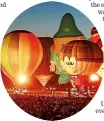  ??  ?? About 70,000 people are expected to attend the Zuru Nightglow at Waikato University.