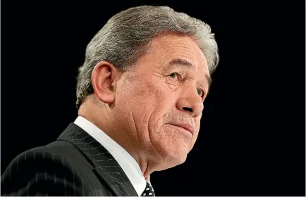  ?? PHOTO: GETTY IMAGES ?? Winston Peters has instructed his lawyers to identify and sue the ‘‘persons responsibl­e’’ for the leak.