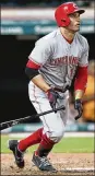  ?? GETTY IMAGES ?? Joey Votto’s three-run double off Indians reliever Dan Otero put the Reds ahead as they rallied from 4-0 deficit in the ninth.