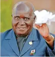  ??  ?? FORMER Zambian president Kenneth Kaunda refused to drink tea and coffee in protest against British colonialis­m. | EPA