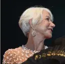  ?? Dame Helen Mirren sera maîtresse de cérémonie du gala. (Photo J.-F. Ottonello) ??