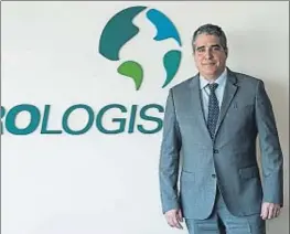  ?? ARCHIVO ?? Gustavo Cardozo, vicepresid­ente de Prologis