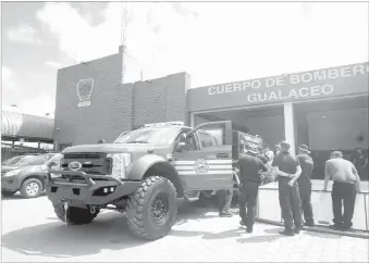  ?? Cortesía ?? El Cuerpo de Bomberos cuenta con un nuevo vehículo marca FORD 5 50 para atender las emergencia­s en el cantón. /