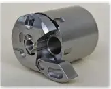  ?? (KirskKonve­rters.com) ?? Several manufactur­ers make conversion cylinders. This particular model is made in stainless steel (as are several reproducti­on pistols) by the Kirsk Company