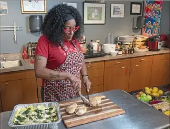  ?? Pittsburgh Post-Gazette ?? Jackie Page, owner of Love Rocks Cafe in McKees Rocks, competed in the Great American Seafood Cook-Off in New Orleans last weekend.