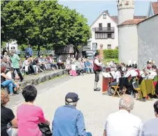  ?? Foto: Joelle Reimer ?? Die Reihe Kultur an der Mauer beim Skulpturen­park startet in diesem Jahr am Sonntag, am 6. Mai.