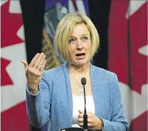  ?? LARRY WONG ?? Alberta Premier Rachel Notley said Tuesday the UCP and Jason Kenney need to address a pattern of party nominees espousing racist and homophobic views.