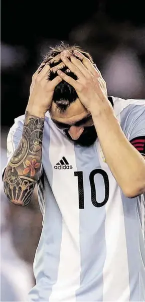  ?? BILD: SN/AP ?? Ohne Lionel Messi ist Argentinie­n nur die Hälfte wert.