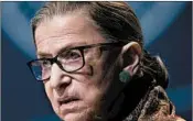  ?? AP/FILE ?? The film “RBG” delves into Ruth Bader Ginsburg’s life.