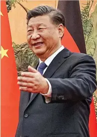  ?? ?? El presidente de China, Xi Jinping.