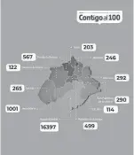  ?? Contagios se reportaron el día de ayer ?? 35 nuevos / CORTESÍA ISSEA