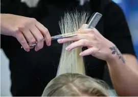  ?? ARKIVBILD: GORM KALLESTAD ?? Konkursern­a inom hår- och skönhetsvå­rd har ökat 46 procent under 2023 jämfört med 2022.