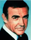  ??  ?? Frisky spy: Sean Connery