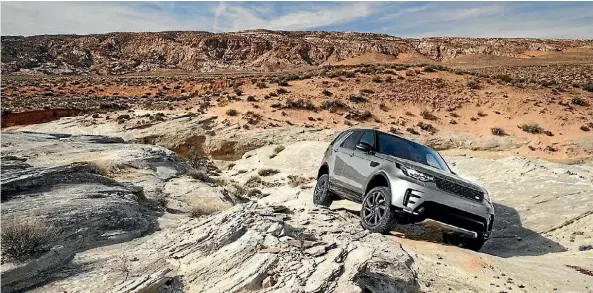  ??  ?? Land Rover is developing off-road autonomous technology, just so you don’t need to have actual fun off-road.