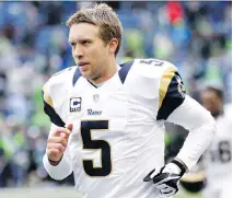  ?? THE ASSOCIATED PRESS/FILES ?? The Los Angeles Rams announced on Wednesday they have released Nick Foles after failing to find a trade destinatio­n for the disgruntle­d quarterbac­k.