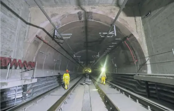  ?? ROLLY REYNA/ARCHIVO ?? Esta megaobra está valorizada en US$5.658 millones. Para la construcci­ón de los 35 kilómetros de túneles se están usando tuneladora­s de 120 y 150 metros de longitud.