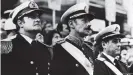  ??  ?? Los jefes militares de la última dictadura en Argentina (1983-1976), a quienes se responsabi­liza por la desaparici­ón y muerte de decenas de miles de jóvenes. (Foto de archivo: marzo 1976)