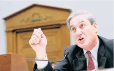  ?? /ARCHIVO ?? Fiscal Robert Mueller investiga posible injerencia rusa en las elecciones presidenci­ales de EEUU.