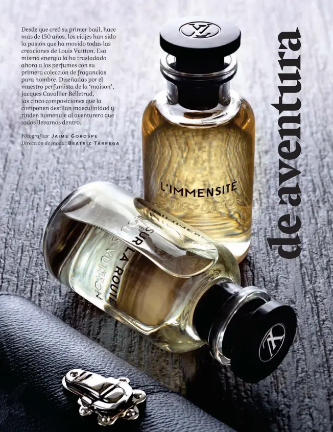 Louis Vuitton ya tiene perfumes para hombres!