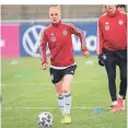  ?? FOTO: DPA ?? Leonie Maier beim Training.