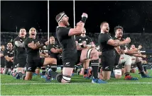  ?? GETTY IMAGES ?? It might be year-end at best before we see the All Blacks on the field under Covid19 travel restrictio­ns.