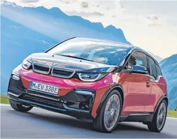  ?? FOTO: BMW ?? Die Straßenlag­e des i3s lässt nichts zu wünschen übrig.