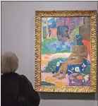  ??  ?? Gauguin est exposé à Paris.