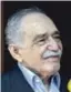  ??  ?? García Márquez