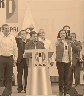  ?? Foto: cuartoscur­o ?? Con la presencia de Enrique Peña Nieto, el tricolor festejará el sábado en su sede nacional, en Buenavista.