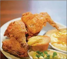  ?? CONTRIBUTE­D ?? Chappys Social House’s fried chicken is marinated for 24 hours, hand-battered and fried to order. It’s available as part of the restaurant’s Winter Restaurant Week specials.